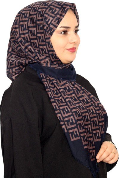 Flamlı Eşarp 9008-7