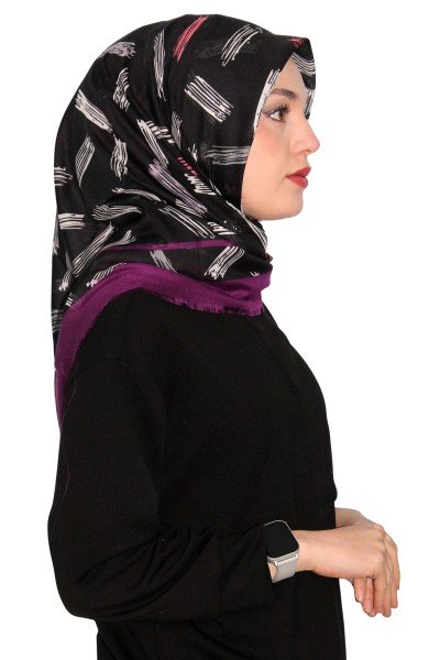 Flamlı Eşarp 9058-9