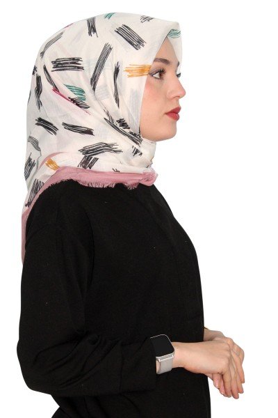 Flamlı Eşarp 9058-15