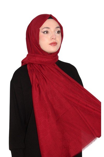G Desen Pamuk Şal Eş5049-7