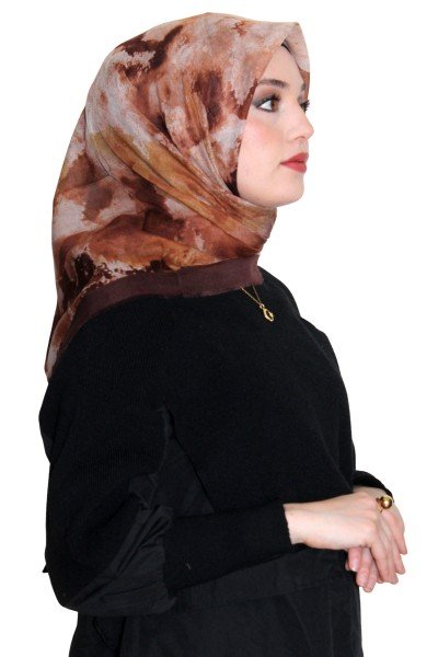 Sinem Flamlı Eşarp 9074-4