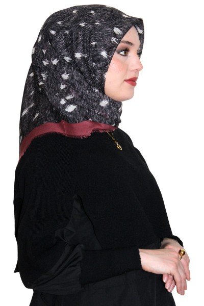 Flamlı Eşarp 9070-1