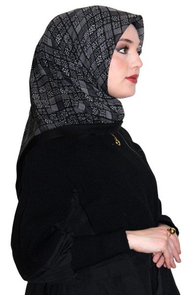 Flamlı Eşarp 9072-9