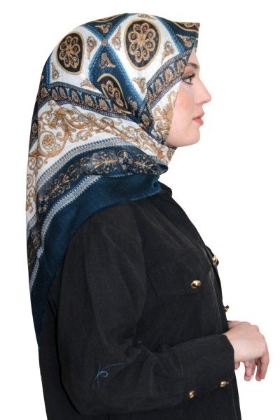 Flamlı Eşarp 9077-7