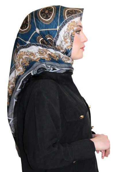 Flamlı Eşarp 9077-8