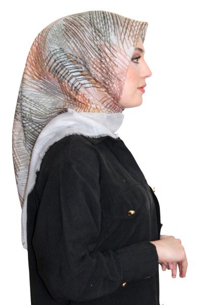 Flamlı Eşarp 9079-7