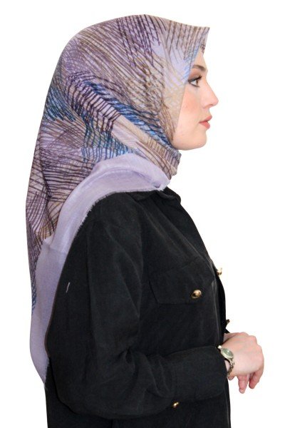Flamlı Eşarp 9079-12